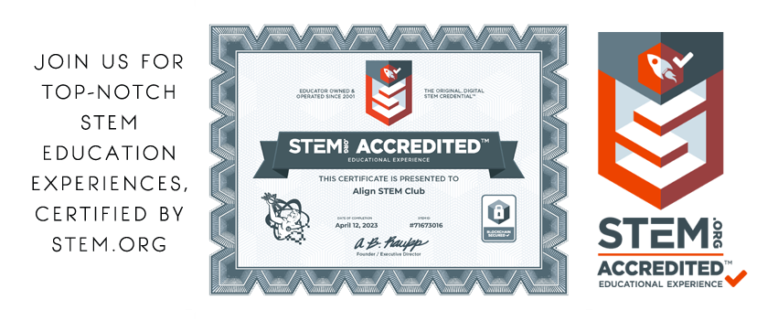 Align STEM Club Banner